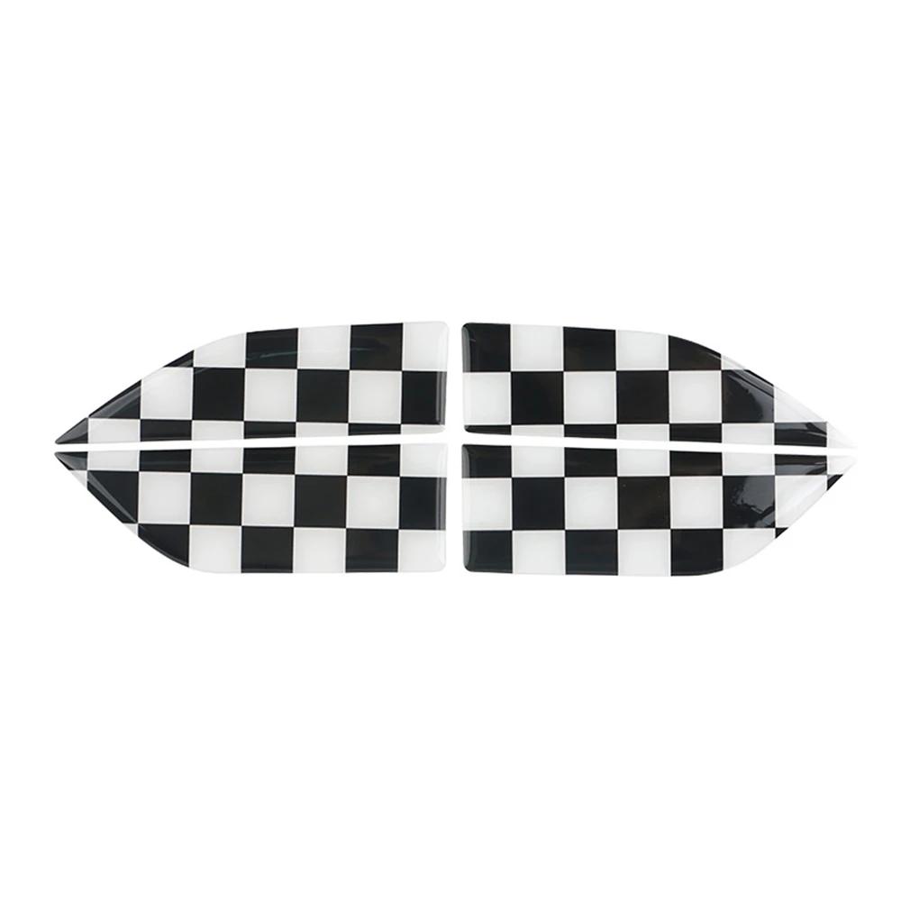 4Pcs/Set Union Jack Crystal Epoxy Side Fender Sticker Decals Decoration Car Styling For MINI Cooper F60 Countryman Accessories