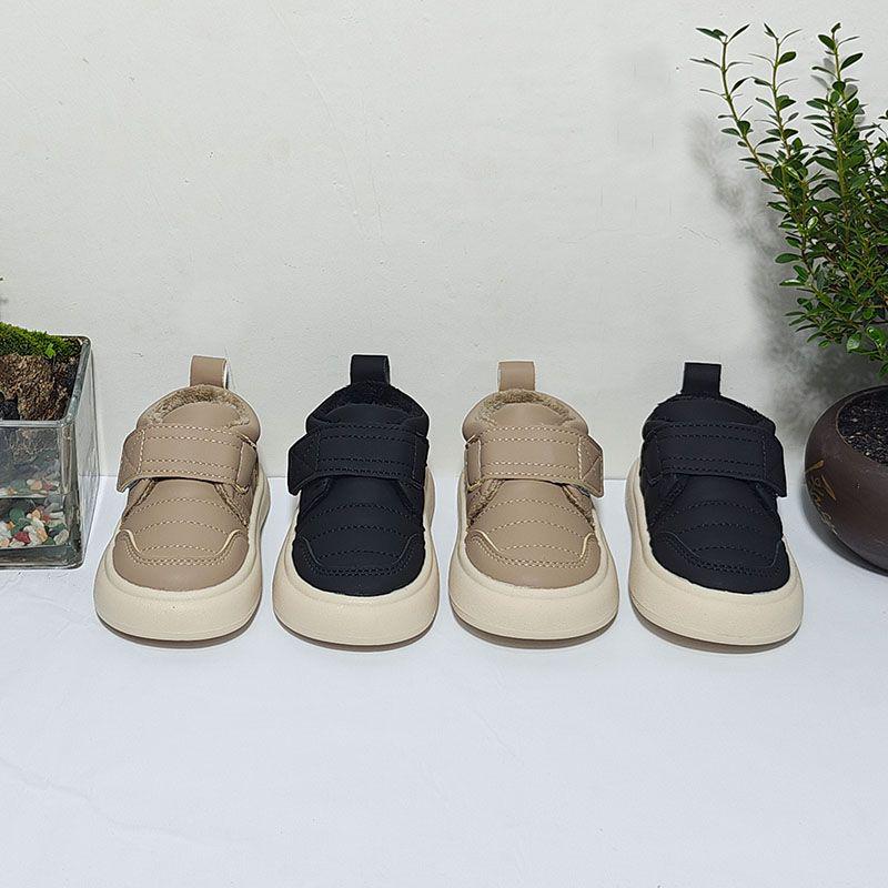 Winter Warm Cotton Boots for Baby Girls & Boys, High-Top, Ages 0-3