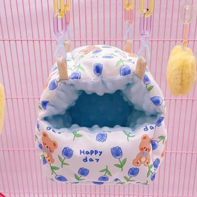 Cama de porquinho da índia Hamster Cave Quente Animais de estimação Gaiola Ninho Casa para Ratos/Chinchilas/Mini Ouriços/Roedor Cama de Hamster Conejillo
