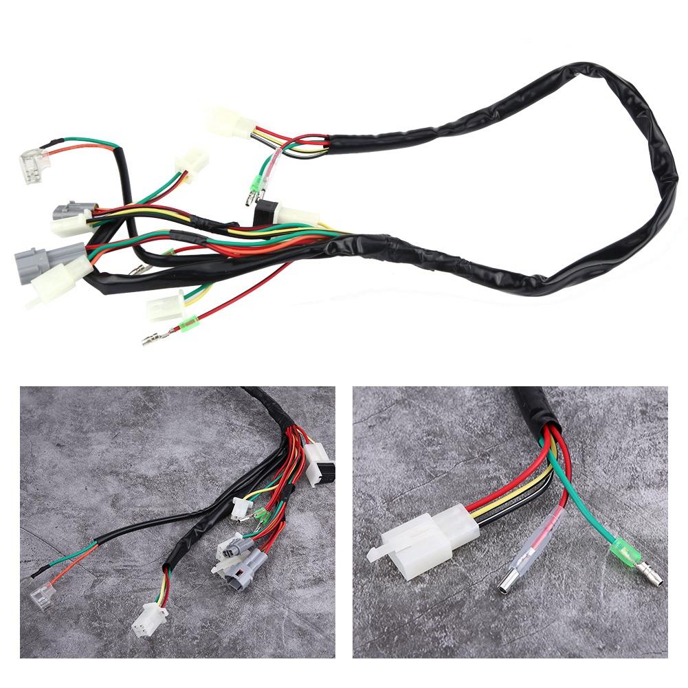 Motorcycle Replacement Wire Wiring Harness Assembly for Yamaha PW50