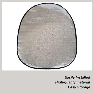 44*50cm Car Steering Wheel Sun Protector Shade Covers Aluminum Film PE Foam Anti-uv Sun Protection Foldable Sunscreen Protector