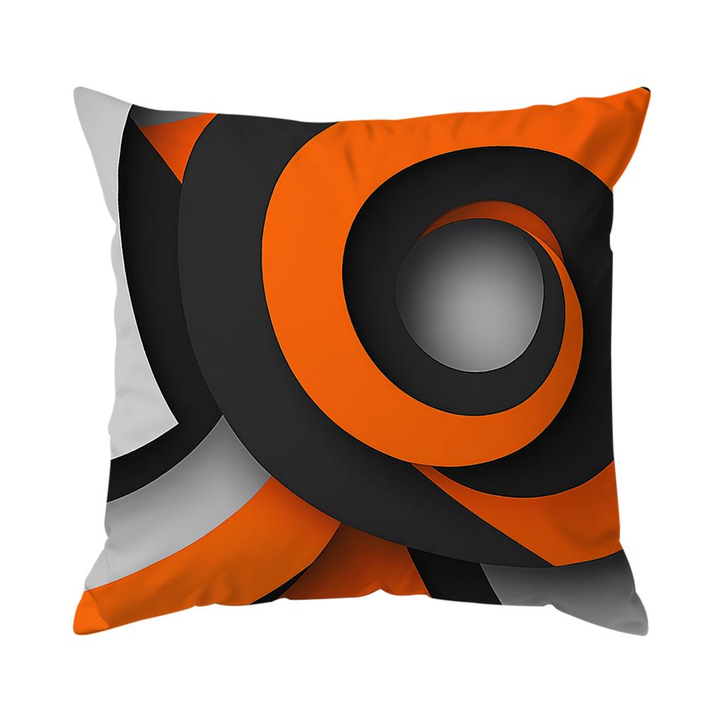 1,4 Pcs Modern Abstract Geometry Single-Sided Printed Pillowcase Cushion Cover,Suitable For Living Room,Bedroom,Car Decoration