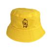 Cotton Reversible Bucket Hat for Men Women Summer Sun Beach Outdoor Cap
