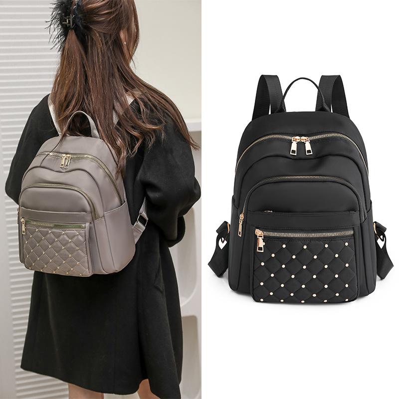 Klasik Vintage Stil Kadın Sırt Çantası Deri PU Moda Sırt Çantası Kadın Seyahat Çantası Rahat Katı Okul Çantası Kız için