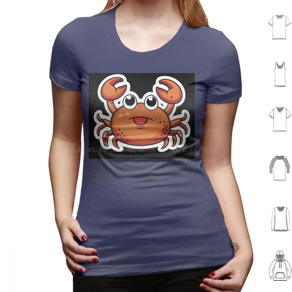 Crab Orange Cute Maryland T Shirt Cotton Men Women DIY Print Crab Maryland Chesapeake Bay Wildlife Nature Animal Crab Crabs