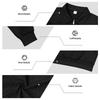2026 Men's Heavyweight Textured Lapel Zip Polo Sweatshirt for Spring/Autumn