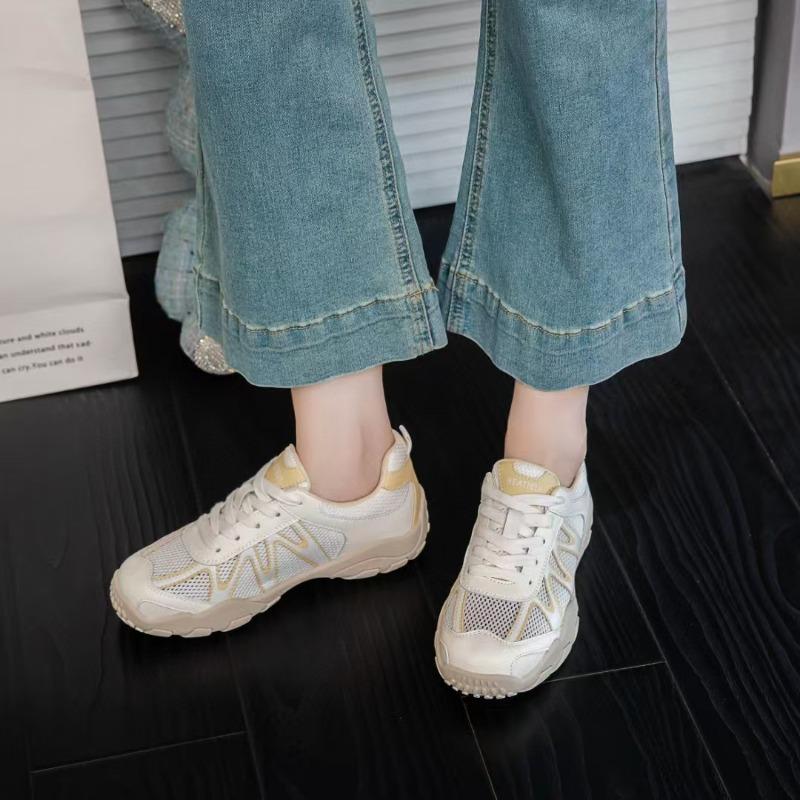 Breathable Shoes, Women's Shoes, Outdoor Sports Casual Shoes, Thick-soled Shoes