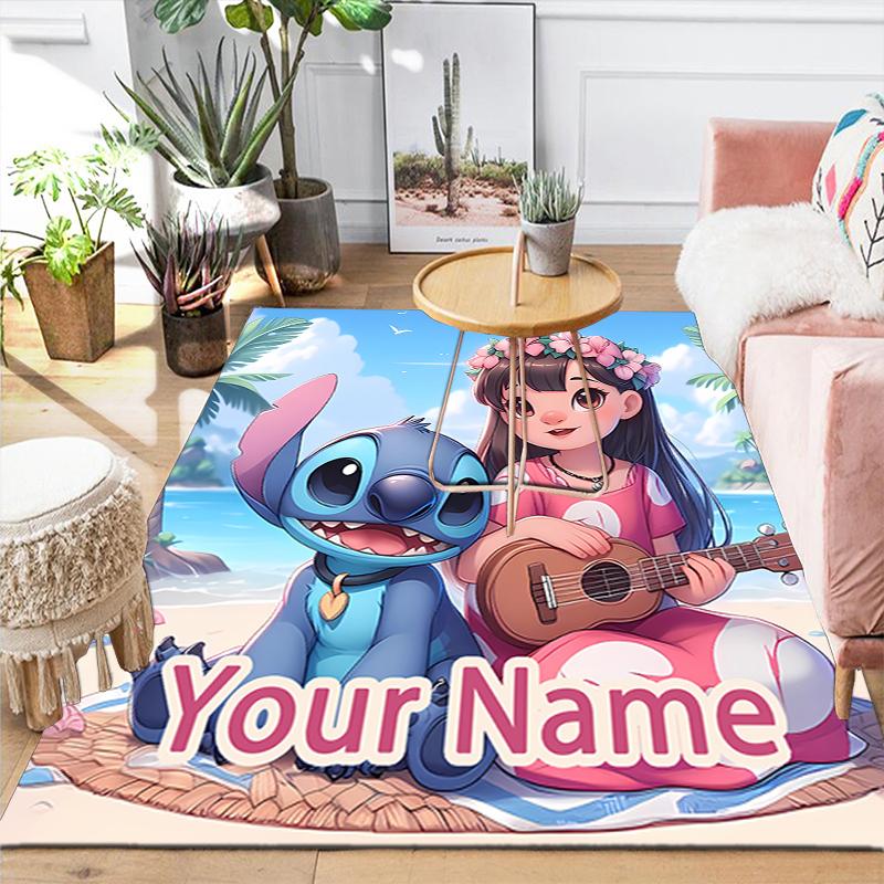 Custom 1Pc Stitch Balloons Fantasy World Rug Office Carpet Indoor Outdoor Entrance Doormat Nonslip Soft And Comfortable Living Room D291614