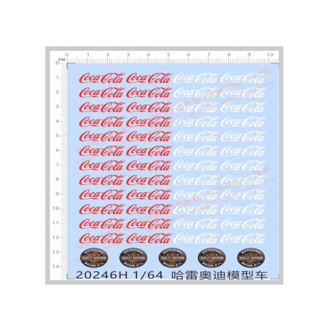 

Decal AD0018 Sponsor Mini Car Custom 1/64 [Item] червоний