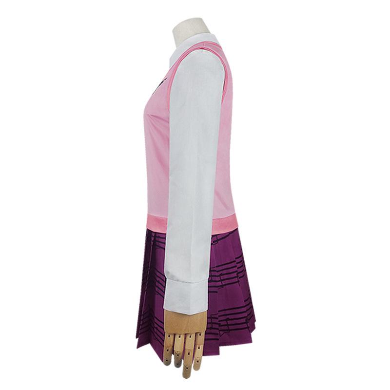 Danganronpa V3 Akamatsu Kaede Cosplay Schuluniform
