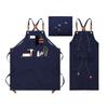Lightweight Kitchen Apron Oil-proof Chef Apron Practical Canvas Apron  Grill Restaurant