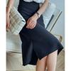 Women's High Waist Slim Fit Fishtail Slit Skirt