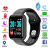 Y68 Wasserdichtes Herzfrequenz-Blutdruckmessgerät Smart-Armband für iOS Android