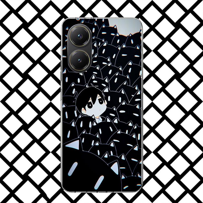 Game O-Omori Cartoon Phone Case for Xiaomi Poco F7 Ultra X7 X6 X5 Pro X4 Gt M8 M7 Redmi 15 15C 13 13C 12 12C Soft Cover Fundas P