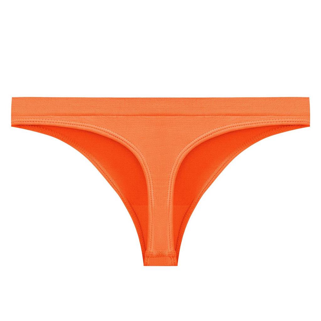 Low-Rise Sexy Seamless Triangle Thong Panties for Women - Breathable European & American Style