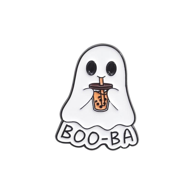 Fun Whimsical And Cartoon Ghost Brooch Stylish And Personalized Gift For Enthusiasts Halloween