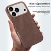Fleece Strong Magnetic Charging Phone Case for iPhone 17 Pro Max 16 Plus Air 15 14 13 12 Pro Metal Lens Frame Protective Cover