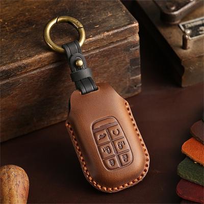 Car Key Case Cover Key Bag for Honda Civic Accord Vezel 2022 Accessories Car-Styling Holder Shell Keychain Protection