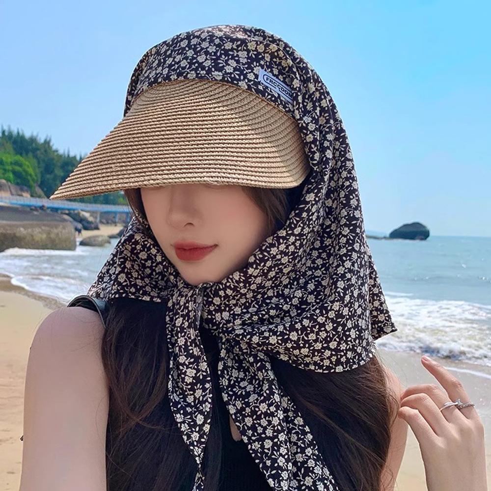 Sweet Loli Headscarf Hat French Retro Baseball Cap Fashion Peaked Cap  Outdoor Seaside Vacation