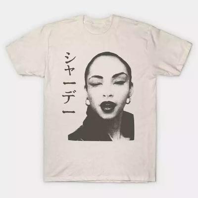 Tričko Sade, Sade Japonské turné Bílé bavlněné tričko Unisex S-5XL KH14272 Unisex tričko