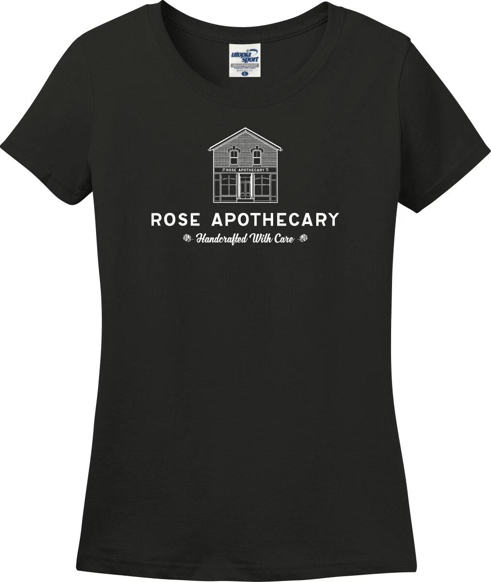 Rose Apothecary Building Missy Fit Ladies T-Shirt (S-3X) XXXXL