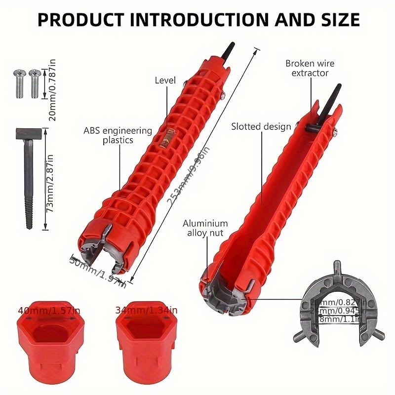 14 In 1 Multifunctional Sink Faucet Repair Wrench - Kitchen And Bathroom Pipe Repair