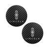 Leather Car Coaster Anti-Slip Water Cup Slot Pad For Lincoln Navigator Continental Nautilus Aviator MKZ MKX MKC MKT MKS Corsair UU111
