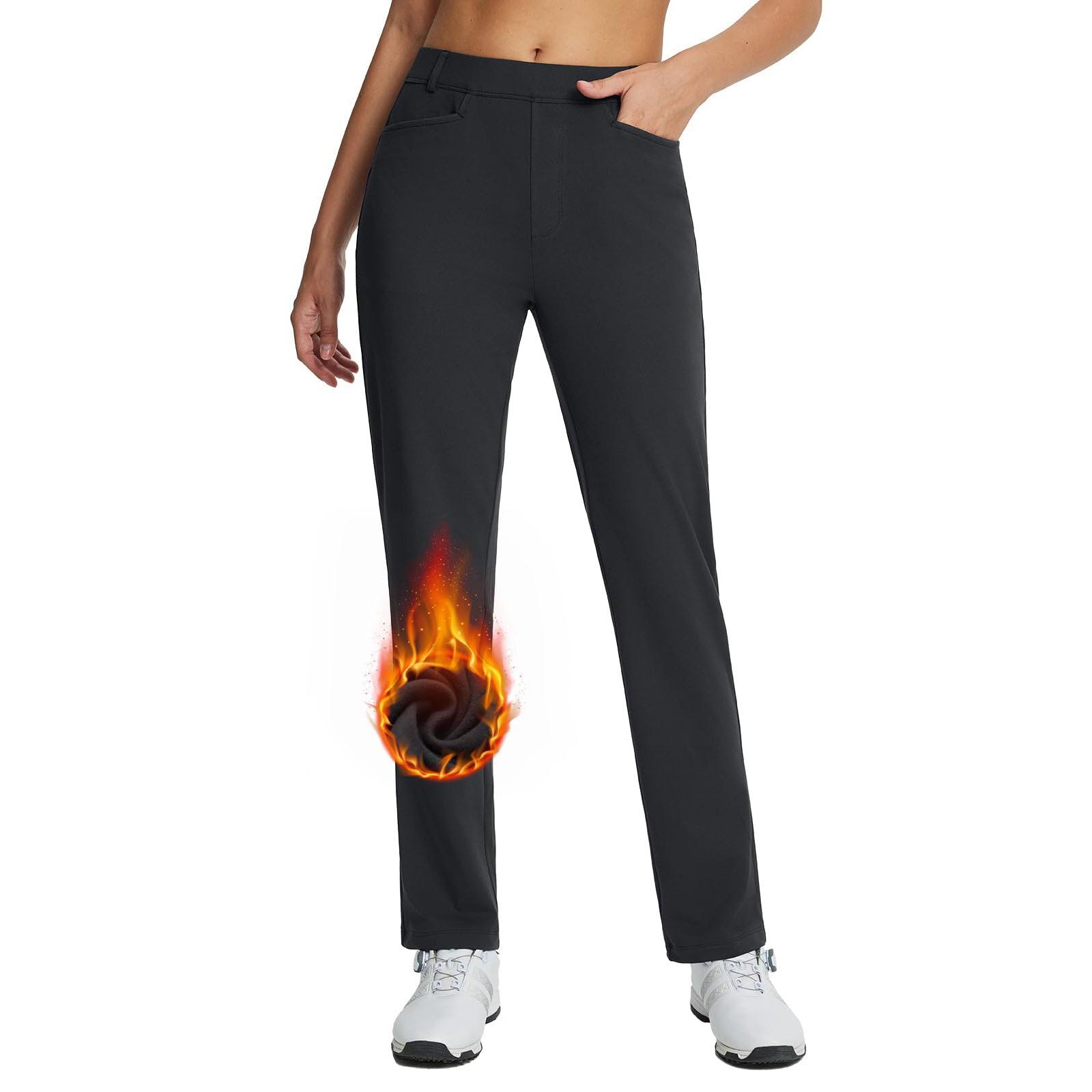 

Женские зимние спортивные штаны, однотонные повседневные брюки, женские флисовые спортивные штаны, широкие прямые брюки M чёрный