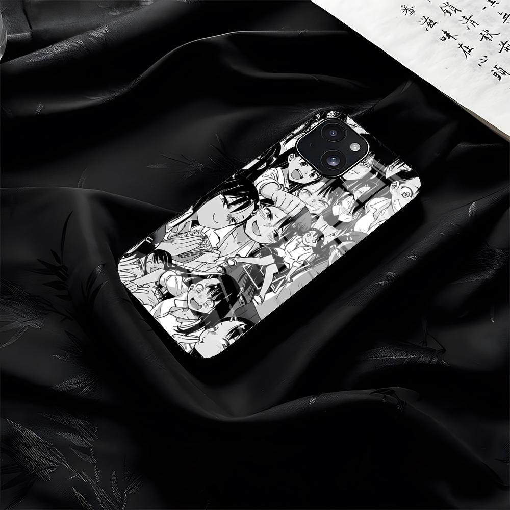 Nagatoro San Phone Case For IPhone 17 Pro Max 16 15 14 Pro Max 13 11 Plus Glass Cover