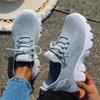 Women's Stylish Flyknit Shoes - 2025 Autumn Collection, Lightweight, Breathable, Plus Size