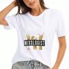 Characters Wounisex's Cotton T Shirt,Premium Cotton Graphic,Durable And Comfortable,Casual Fashion,Cute Cartoon Ender Dragon,Creeper,Fox,Warrior Print