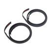 2PCS Roof Drip Molding Left Right Rubber Increased Safety 75551?04061 Roof Moulding Trim Seal for