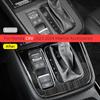 For Honda CRV CR-V 2024 Accessorie Carbon Fiber Pattern Stainless Steel Decorative Parts Central Control Water Cup Interior