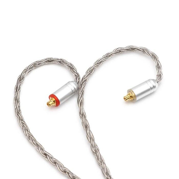 Tripowin Zonie 16 Core Silver-Plated Cable & SPCHIFI Earphone Upgrade Cable (3.5mm-MMCX, Gray)