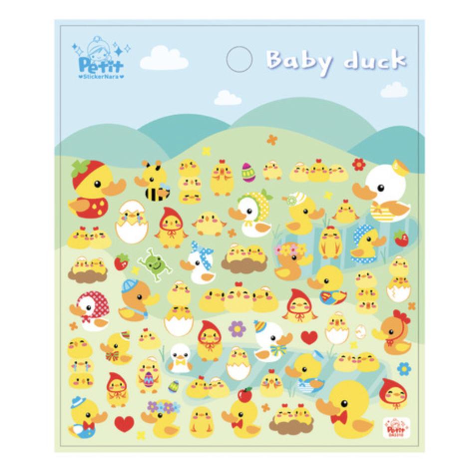 Petit Fancy Sevimli Hayvan Çıkartmaları 2 (Her Biri 10 Adet) - 29 Seçenek (Üç Boyutlu/Kore/Dekorasyon/Kendin Yap Scrapbooking)