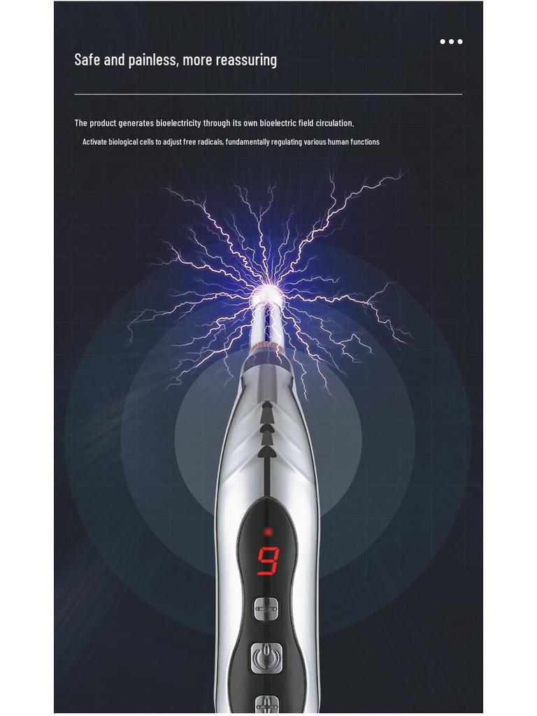 Rechargeable Smart Acupoint Massage Pen - Mini Electric Acupressure Stick