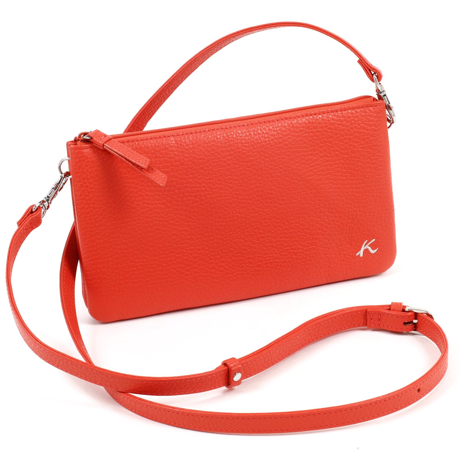 

Simple Multifunctional 2way Pochette ZH0475 Coral 78781 [Kitamura] [Pink]