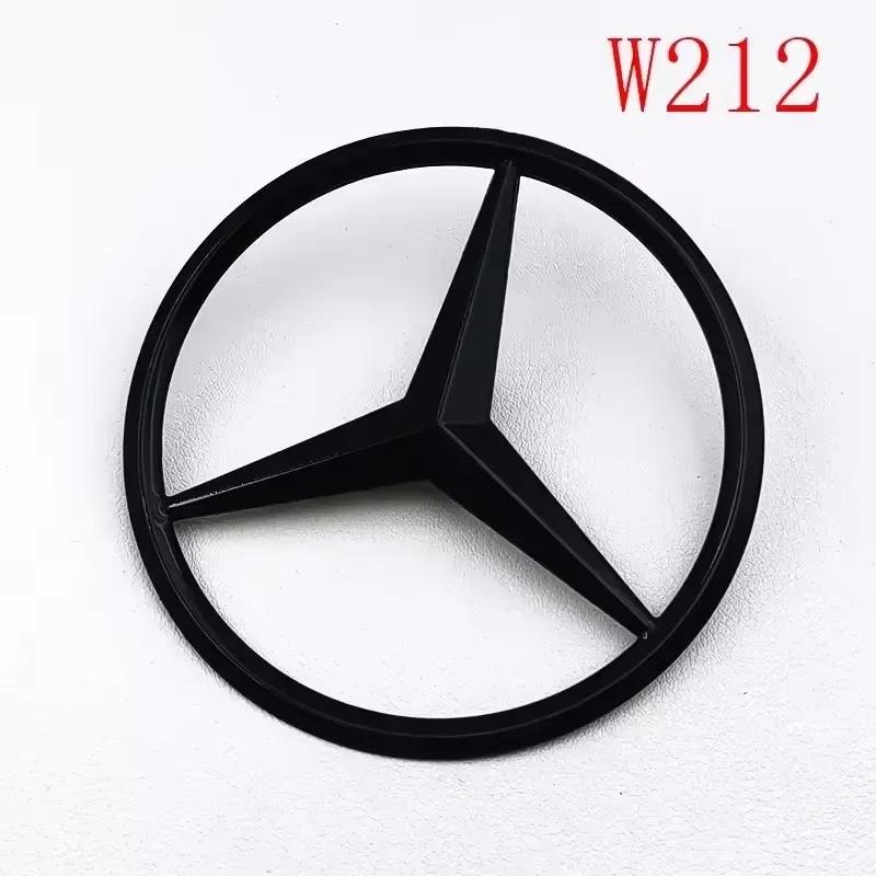 BQAZ9 3D ABS Black E53 Logo Letters TURBO Badge Car Rear Star Sticker Trunk AMG Emblem For Mercedes Benz AMG W212 W213 E Class