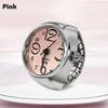 1 Pc Women Men Fashion Mini Ring Watch Vintage Personalized Quartz Finger Watch Rings Jewelry Gifts Accessories