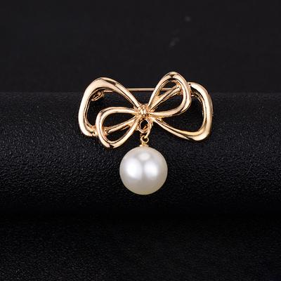 Blendfreie Brosche Damen Dekolleté-Verkleinerer Wunder-Schleife Zum Befestigen von Kleidung Kragen-Pin Hochwertige Kleine Brosche