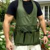 Gardening Tools Apron with 7 Pockets Waterproof Oxford Tool Aprons Adjustable for Women and Men Harvesting Picking Weeding