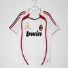 Vintage dres AC Milán dres06-07AC Milán Juventus Inter Milán sestava Zio fotbalový dres