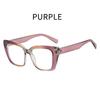 Oversize Frame HD Reading Glasses Men's and Women's Fashionable Large Square-frame Anti Blue Light Presbyopia Glasses Diopter