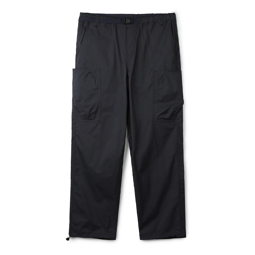 CHILL SPORTS CLUB Wide Cargo Pants Charcoal