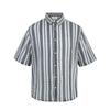 Heren Korte Mouw Shirt met Patroon
