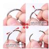 50Pcs Sturdy Metal Binder Rings O Ring Book Binder Rings Metal Opening Ring  Home Office