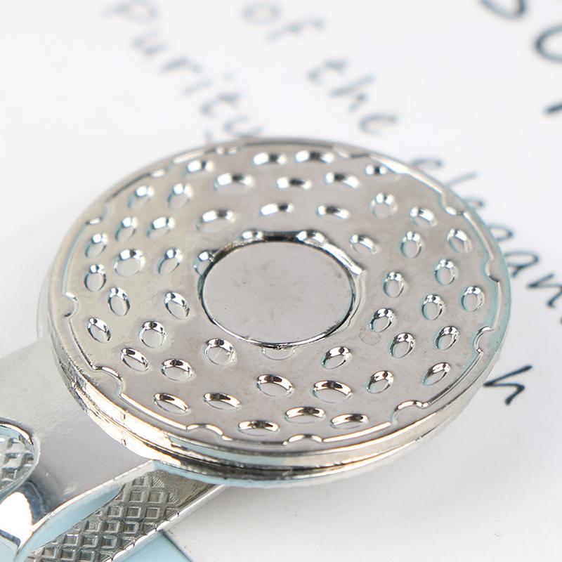 1Pc Golf Kappe Clips Golf Ball Marker Hut Clip Training Zubehör