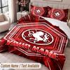 FC Twente Printed Bedding Set Custom Name Text 1 Duvet Cover 2 Pillowcases For Bedroom
