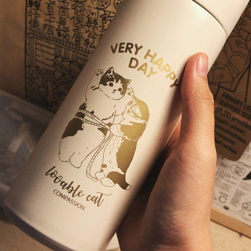 

Студентська чашка великої місткості Термочашка 500 мл Вакуумні фляги Портативна термочашка з нержавіючої сталі Пляшка для води Дорожня чашка для чаю Офісна термочашка 500ml