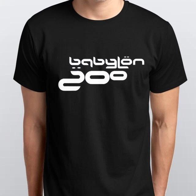 

BABYLON ZOO новая хлопковая футболка 100% Мужские футболки Топ размеры S M L XL XXL цвета Черный, Белый L